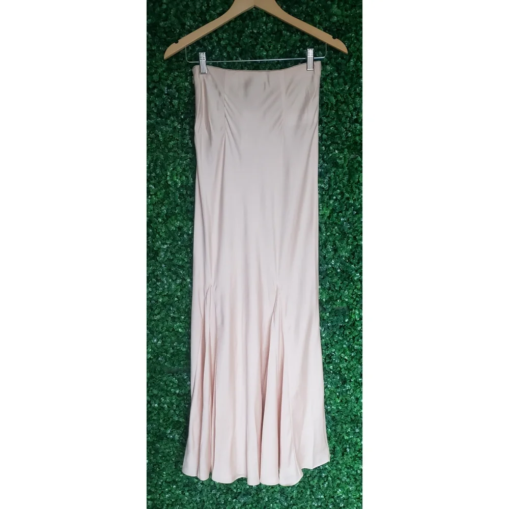 J.Crew Collection drapey slip skirt in featherweight satin - Picture 12 of 15